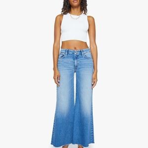 MOTHER Roller Fray - worn twice - blue jeans